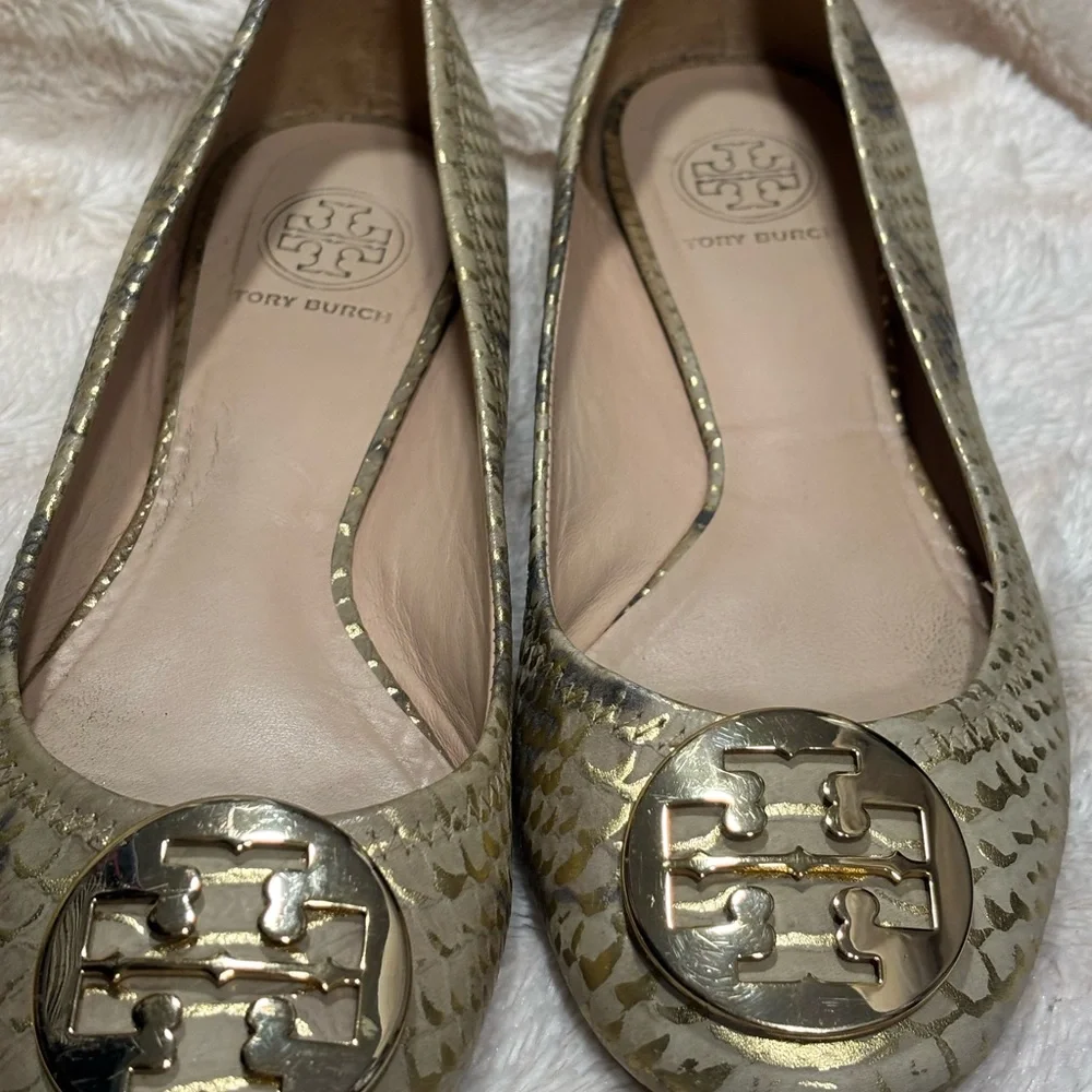 Tory Burch chic metallic